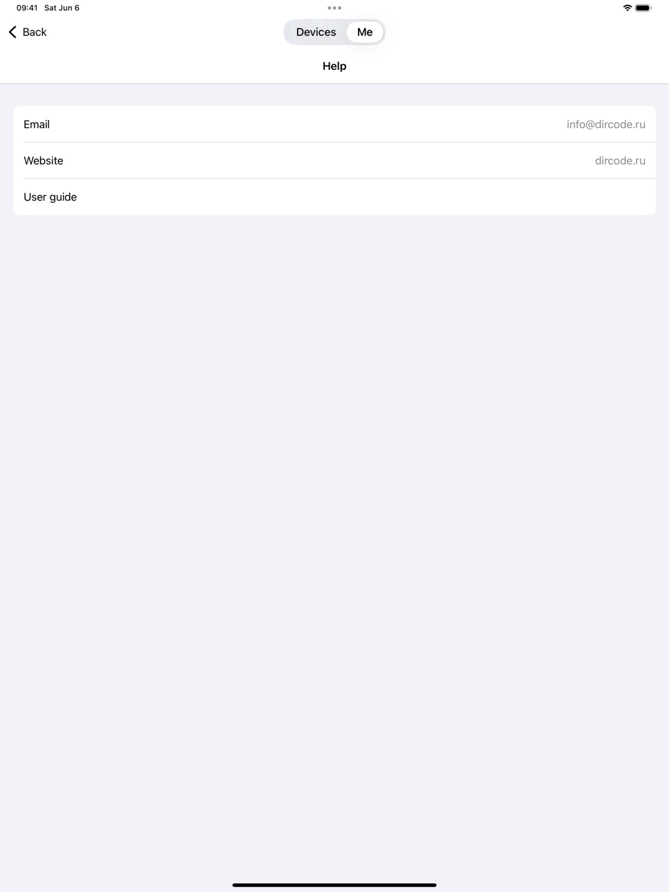 iPad screenshot