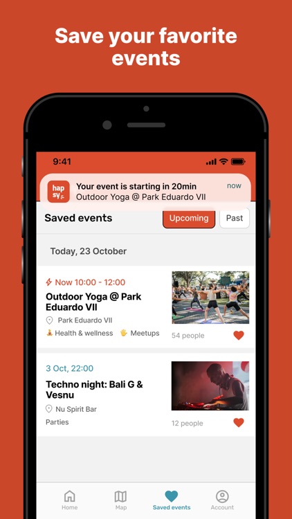 hapsy: All Events in your City screenshot-3