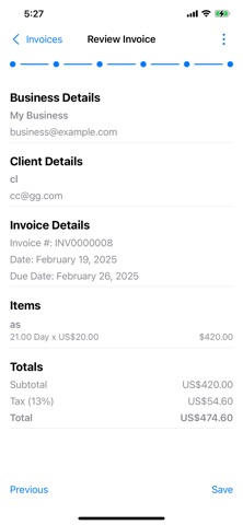 OnlyInvoice Screenshot 7 of 7