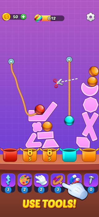 Pocket Puzzles - Ball Sort Screenshot 3 of 8