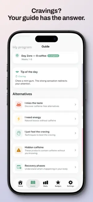 Nokafy: Quit Coffee Tracker screenshot 3