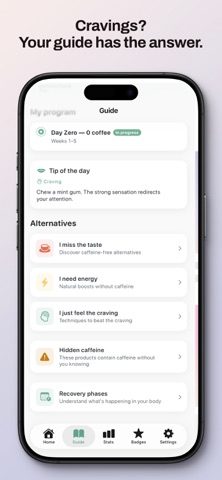 Nokafy: Quit Coffee Tracker Screenshot 3 of 4