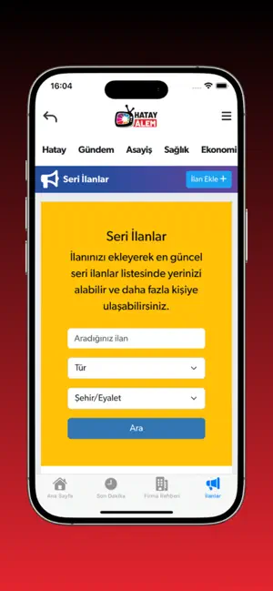 Hatay Alem iPhone screenshot 4