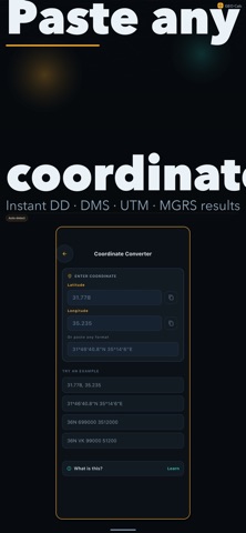GEO Calc : Coordinates Screenshot 4 of 8