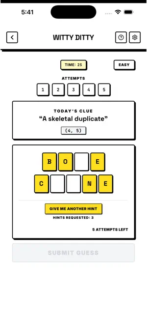 Witty Ditty: Daily Word Game screenshot 4