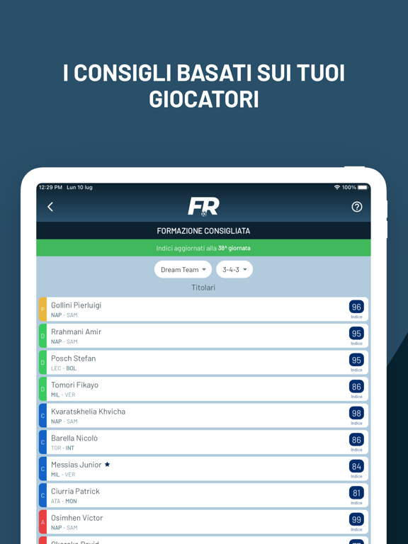 Screenshot #6 pour Fantaredazione