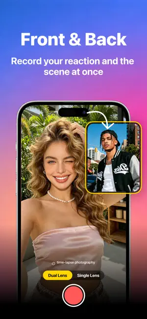 Dual Recorder: Duo Shot Video screenshot 2