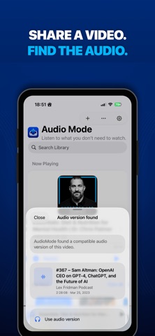 AudioMode: Audio Inbox Screenshot 2 of 9
