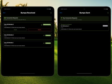 Golf Bump iPad screenshot