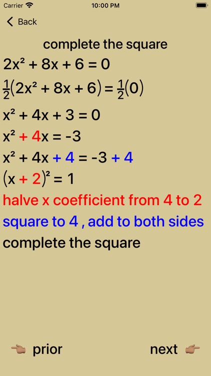 Quadratic Equations screenshot-3