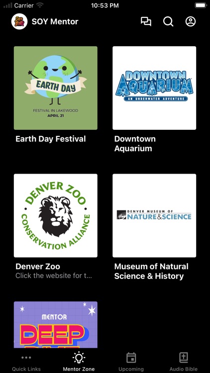 Save Our Youth Mentor Zone