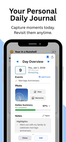 Mood Tracker: Year in Pixels Screenshot 3 of 10