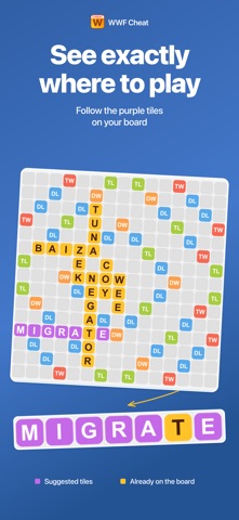 Solve Words Friends WWF Cheat Screenshot 3 of 5