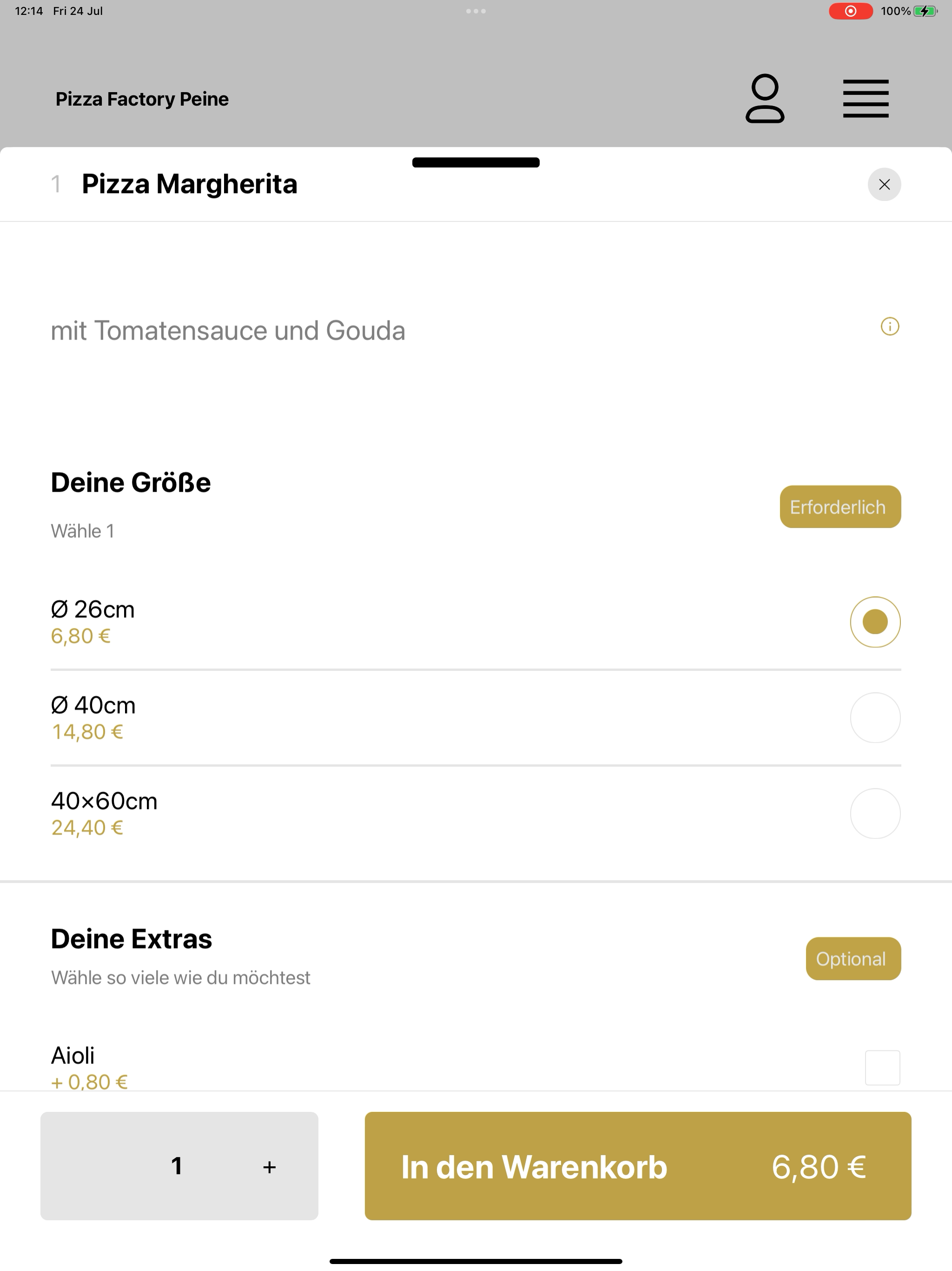 Pizza Factory Peine screenshot 15