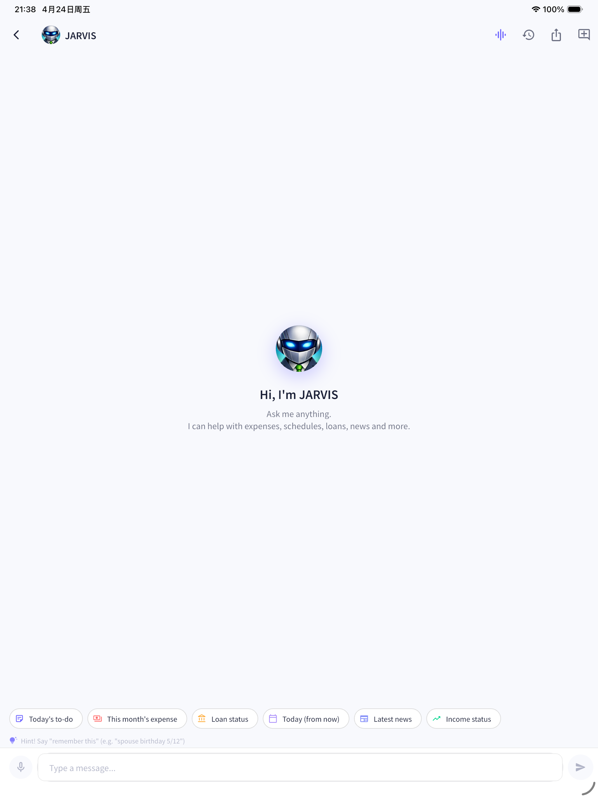 JARVIS - AI Planner/Assistant