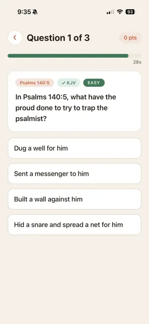 Parably: Bible Quiz & Study screenshot 2