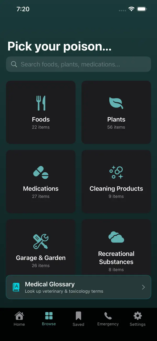 #3. Pet Toxic (iOS) بواسطة: CRISTIANO FONSECA FONTES