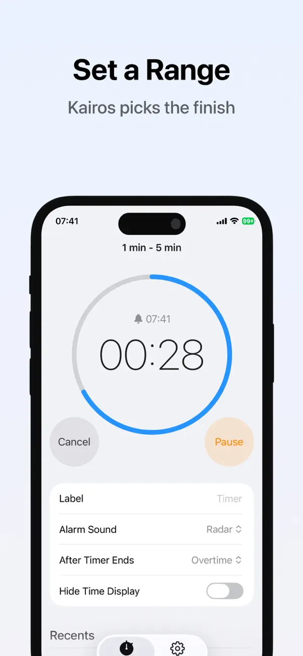 #2. Kairos: Random Timer (iOS) Με: Benno Kohrs