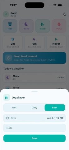 TinySteps: Baby Tracker Screenshot 5 of 10
