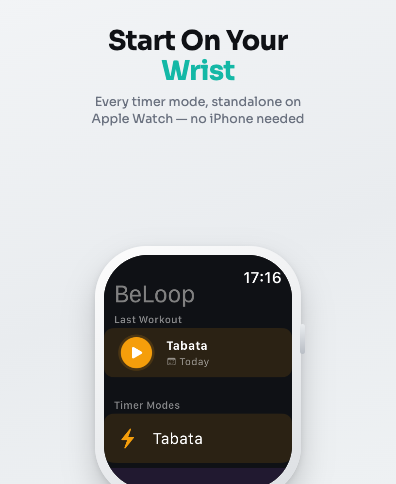 BeLoop: HIIT Tabata EMOM Timer screenshot 13