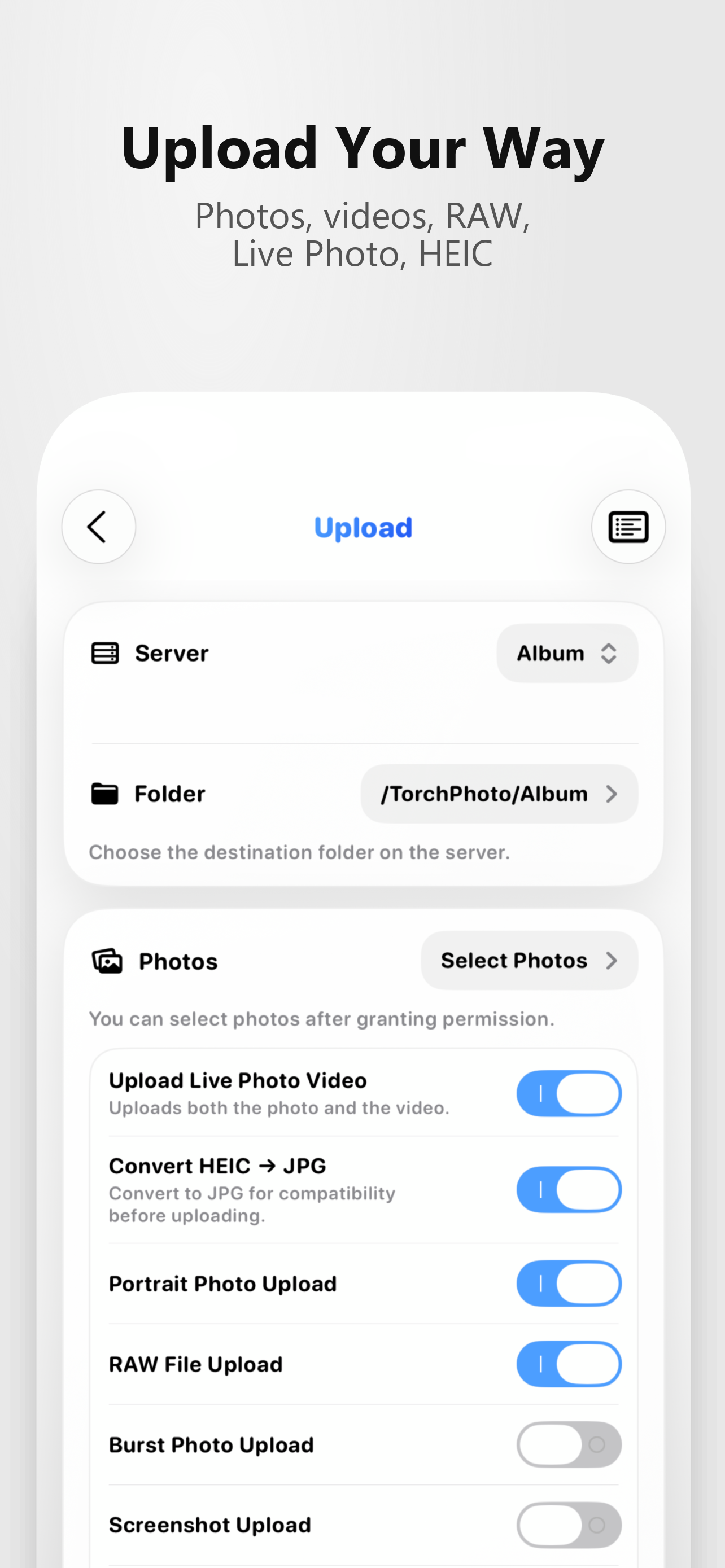 TorchPhoto - NAS Gallery screenshot 7