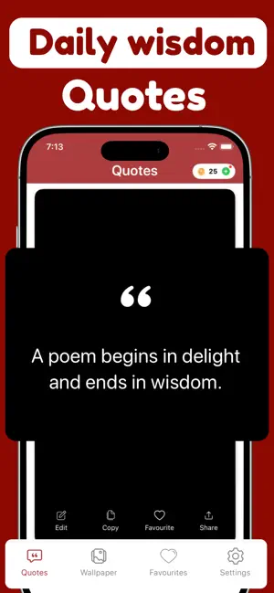 Wisdom Quotes & Motivation app screenshot 3