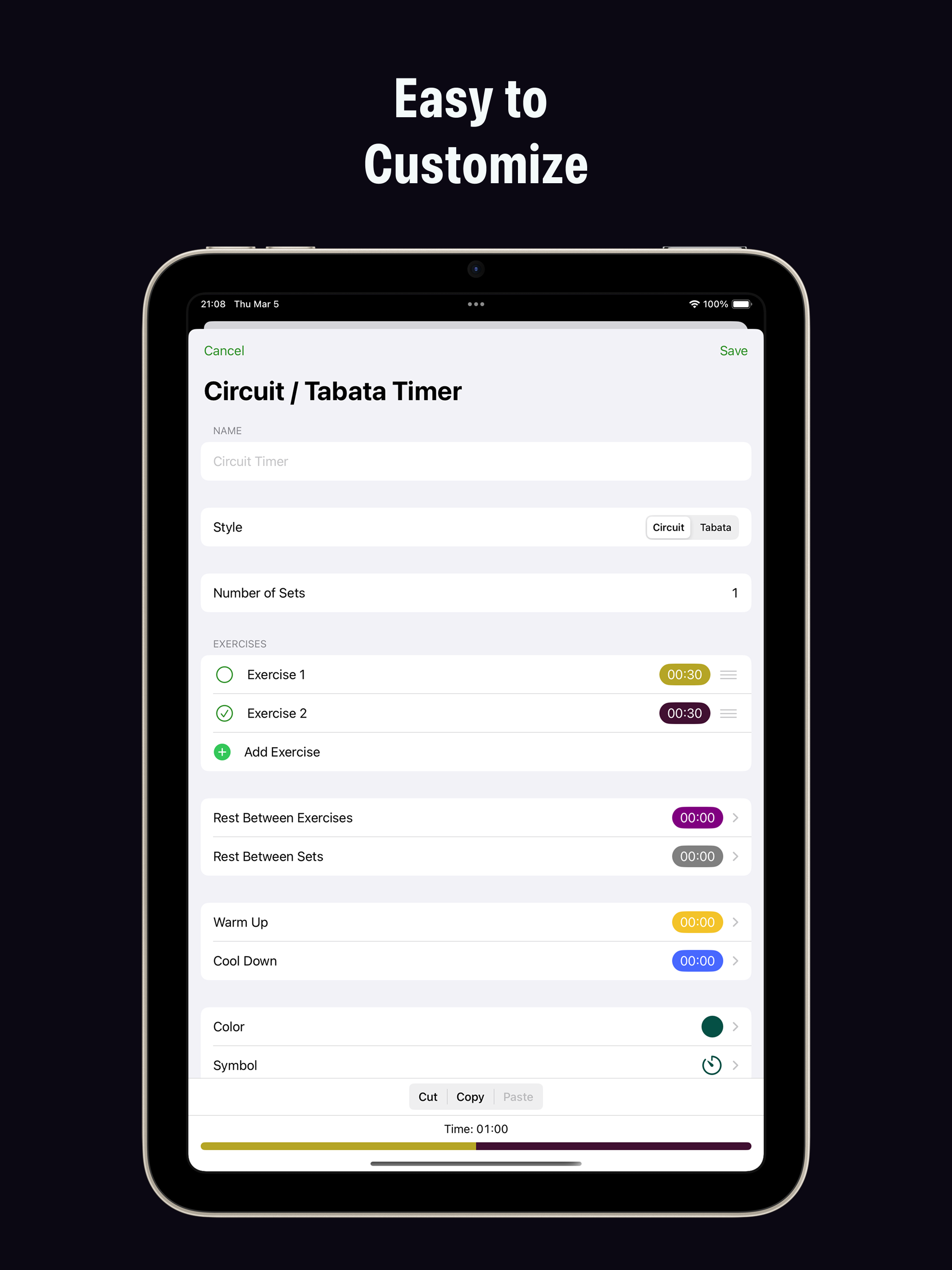 Intervals: HIIT & Tabata Timer screenshot 11