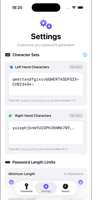 OneHandPass Screenshot 4 of 5