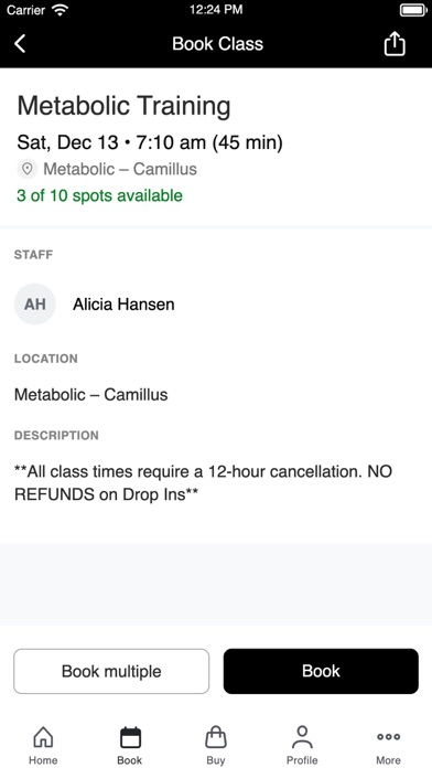 Screenshot #3 pour Metabolic Fitness