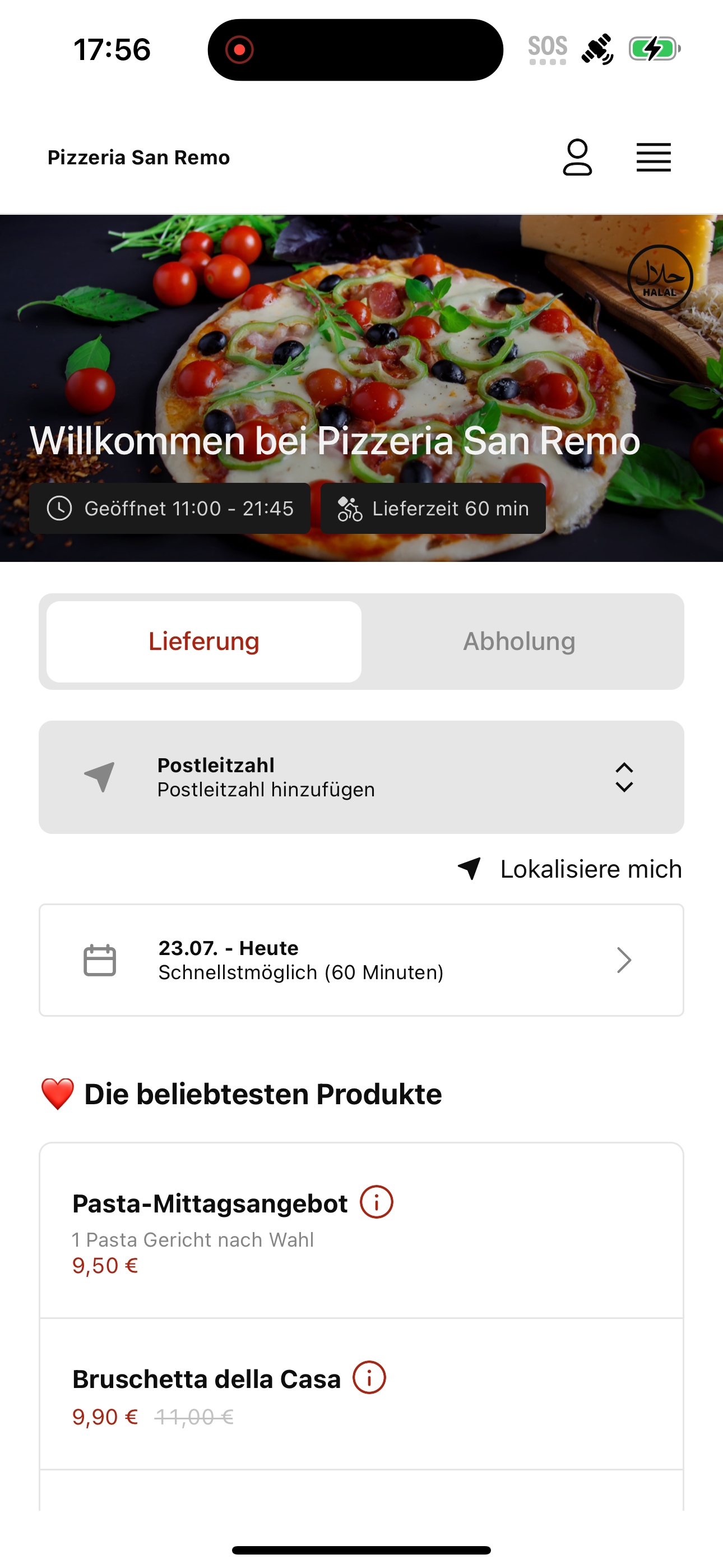 Pizzeria San Remo Greifswald screenshot 5