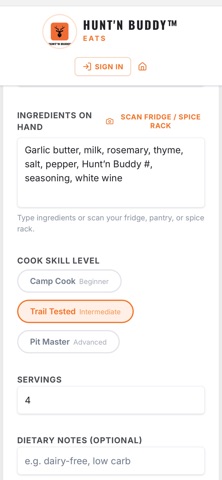 App screenshot