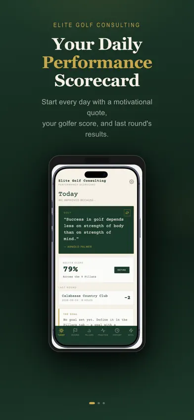 Elite Golf Consulting screenshot 1