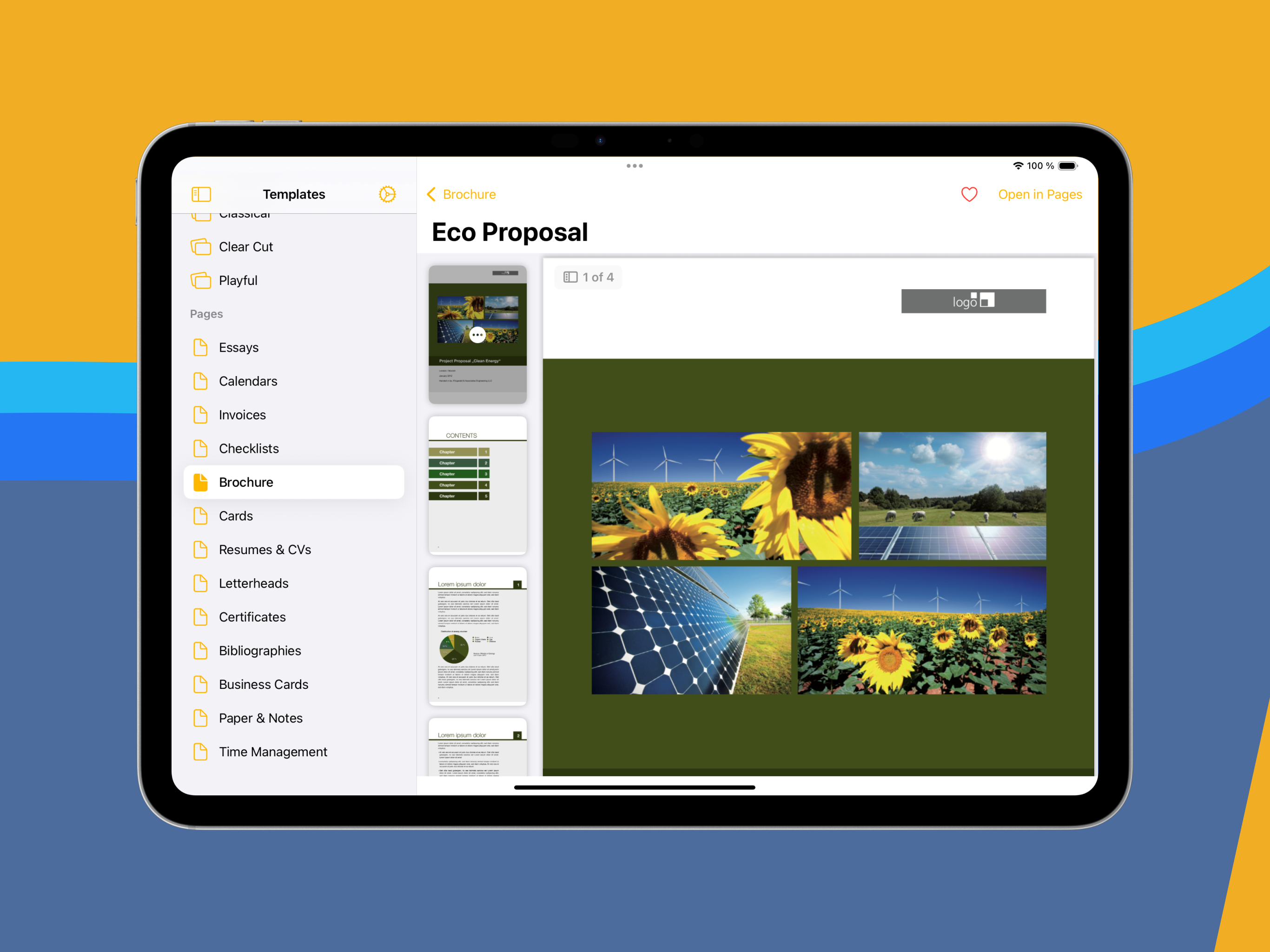 Templates for iWork Bundle Ed. screenshot 10