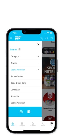 MED7 Online iPhone screenshot