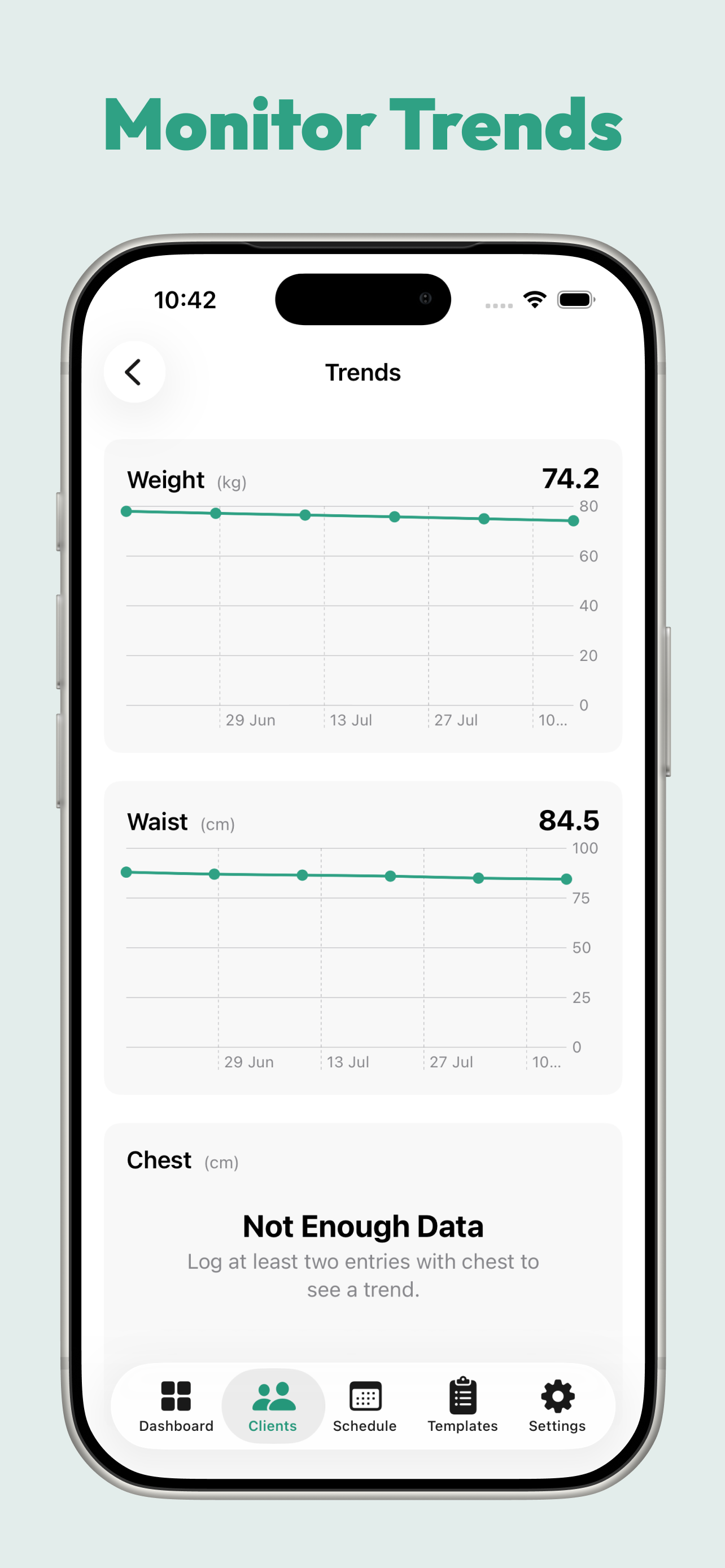 PlankNote: PT Client Tracker screenshot 7