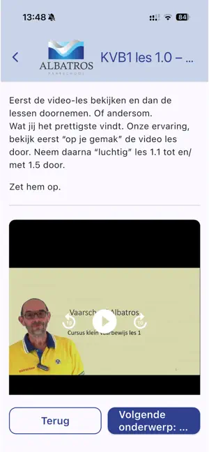 Vaarschool Albatros screenshot 4