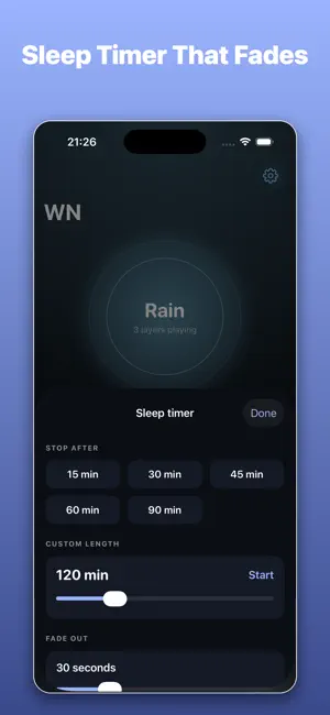 White Noise machine App - WN screenshot 4