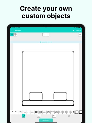 DrawPlan iPad screenshot