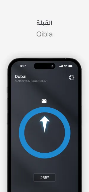 Pray- Qibla and Prayer Times screenshot 2