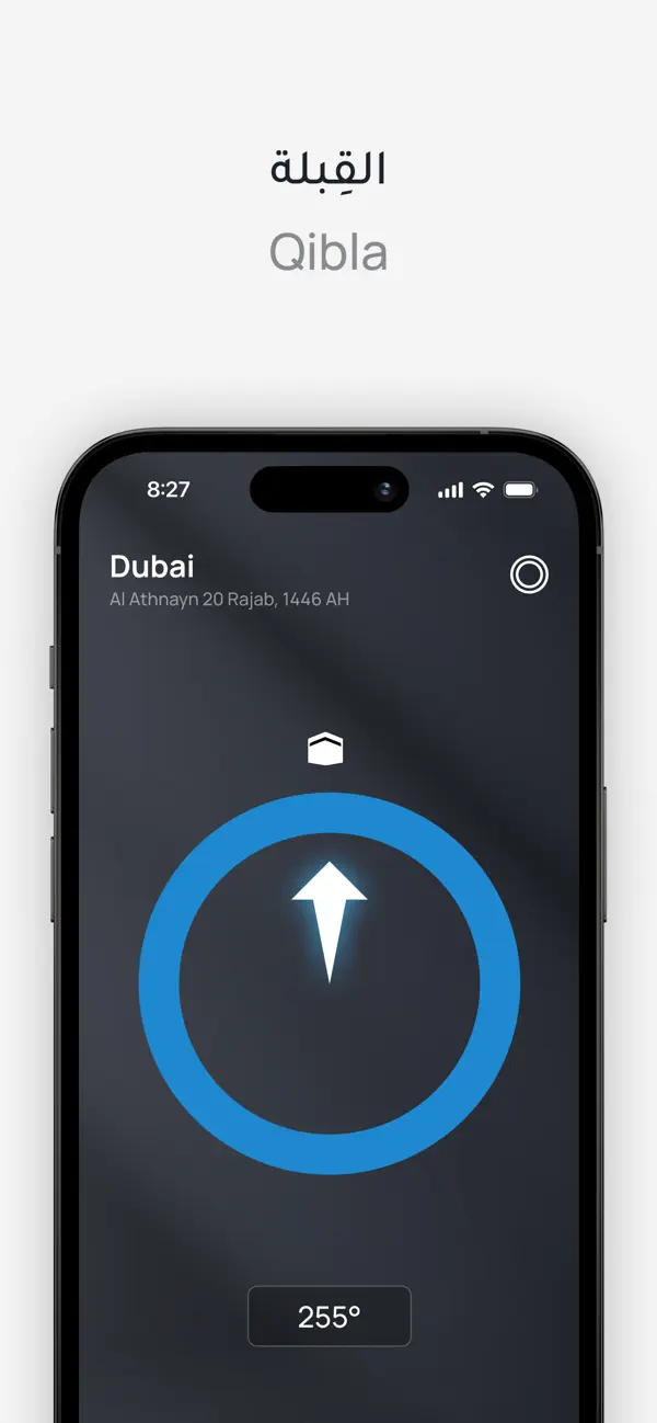 Screenshot #2 pour Pray- Qibla and Prayer Times