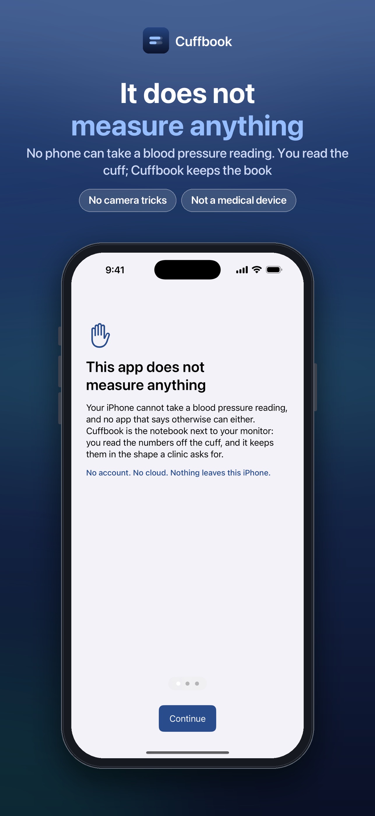 Screenshot 4 of Cuffbook: Blood Pressure Log