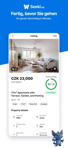 Seeki.eu: Immobilien mit KI screenshot 8