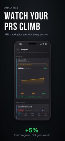 Mindsetic - Gym Tracker Screenshot 1 of 6