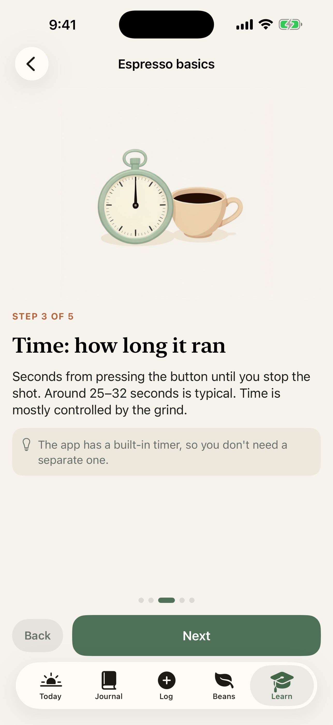 Screenshot 6 of Dialed: Espresso Journal