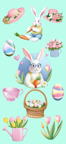 Hoppy Easter - Stickers screenshot