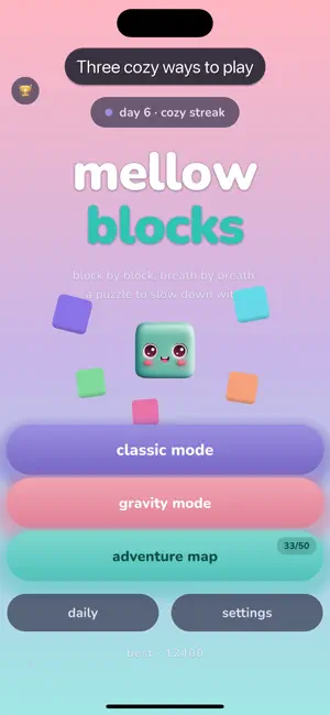 Mellow Blocks screenshot 1
