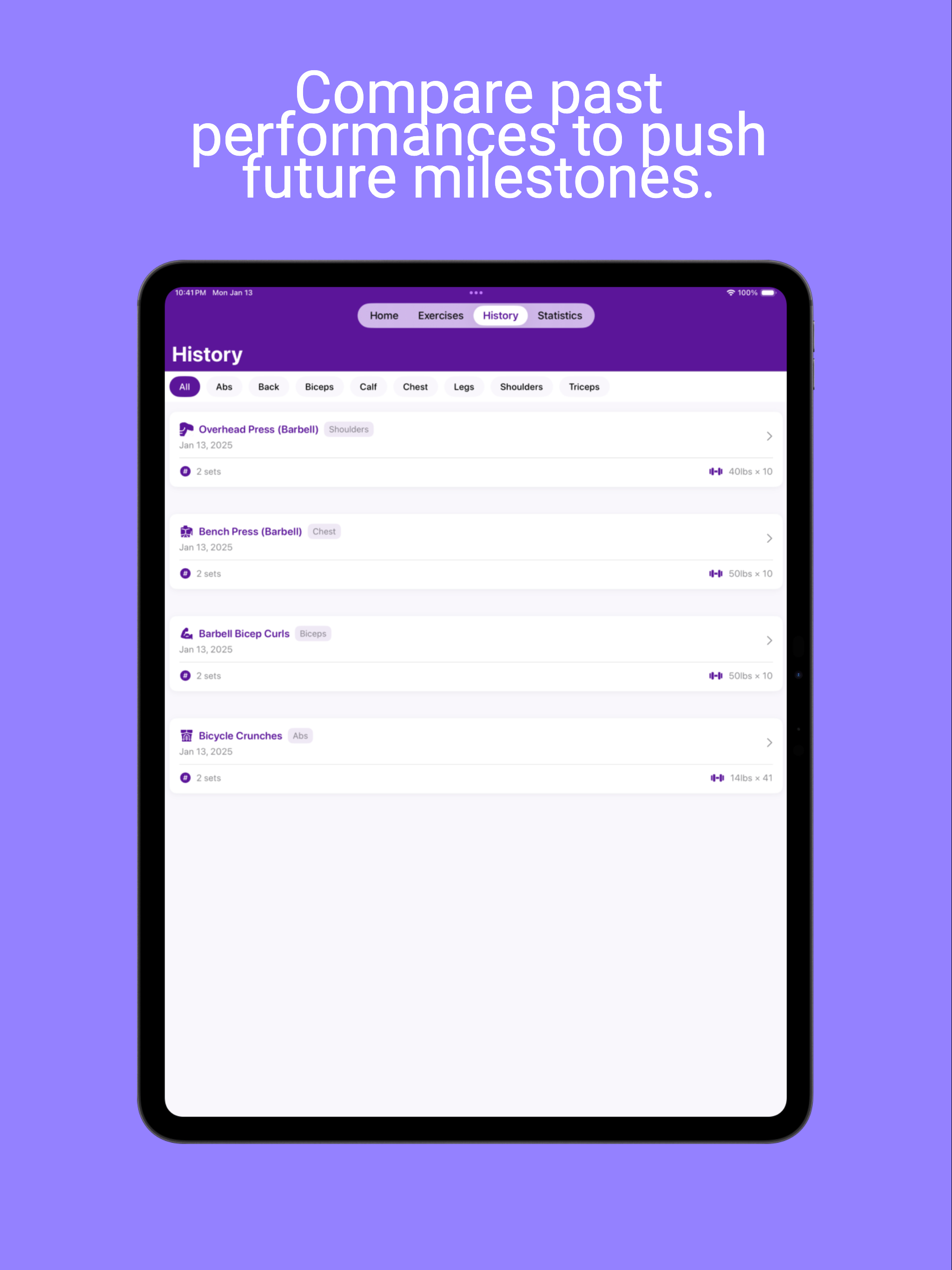 GymTrack: Track your Progress