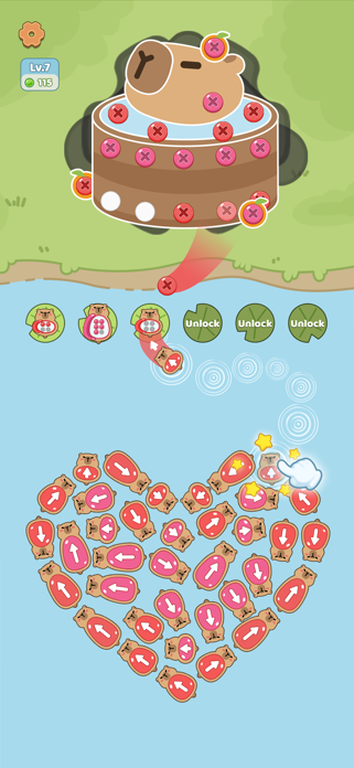 Capy Escape: Screw Sort Screenshot 2 of 6