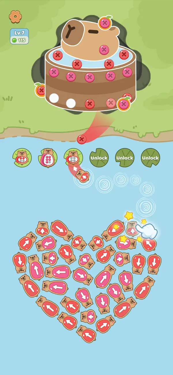 Screenshot #2 pour Capy Escape: Screw Sort