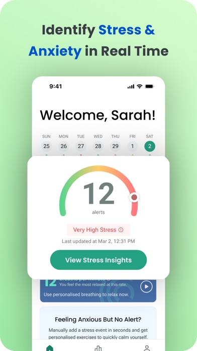 Stress Monitor | Watch App Screenshot